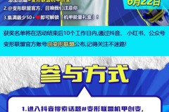 德馨童娱携《变形联盟》发起抖音全民挑战赛 机甲热潮席卷全网多IP矩阵展现国漫创新力